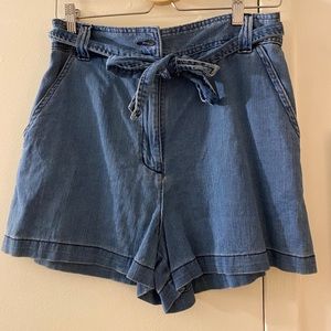 Wilfred denim shorts- high waisted